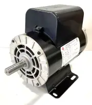 Air Compressor Motor 230V 3450 Rpm, 1 Phase, 5HP, 184 FR, 7/8'' Shaft 1312100389