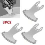 3 * Oscillating Multi Tool Swing Diamond Cutting Saw Blade Fit For Grout Removal
