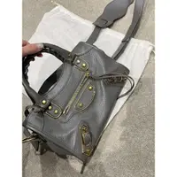 在飛比找蝦皮購物優惠-二手精品 BALENCIAGA MINI CITY 巴黎世家