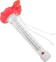 ORFOFE Floating Pool Thermometer for Accurate Temperature Readings for Spas Bathtubs and Cold Plunge Pools Durable Design with Attached Rope for Easy Use and Performance