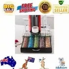 Rice rat Vertuo Capsule Holder Drawer for Nespresso with Glass Top 50 Pods