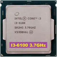 在飛比找蝦皮購物優惠-Cpu 英特爾酷睿 I3 6100 3.7 GHz I3-6