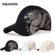Golden Dragon Printing Snapback Baseball Cap Perma Curve Men Sports Hat AUS