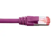Cabac CAT6A SHIELDED PURPLE PATCH LEAD 10M PLC6APU10