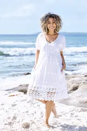 Angel Lucy Embroidered Dress--ADR-ANGELHS15