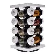 Spice Market Aroma 16 Jar Rotating Spice Rack in White by Baccarat