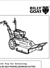 CARBURETOR CARB BILLYGOAT OUTBACK BC2402H Brush Cutter Hog W HONDA 13 Hp ENGINE