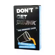 711053 DON'T GET DRUNK THE DRINKING GAME 100 CHALLENGE CARDS AGES 21+