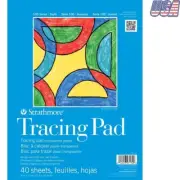 Youth Tracing Pad Paper 9x12 Tape Bound Sketching Drawing Practice Art