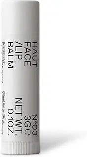HAUT Face & Lip Balm, Men's, Men's, Lip Face Balm, Lips & Coarse of Eyes, Moisturizing, Moisturizing, 0.1 oz (3 g), 100% Natural Ingredients, Gift, Beeswax, Shea Butter