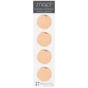 Three By Three Snap! Super Strong Magnets Copper 4 Pack