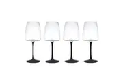 4pc Mikasa Palermo Crystal Red Wine Drinking Glass Tableware Dining Set, 450ml