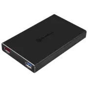 SILVERSTONE TS15 2.5" USB 3.1 Type-C Enclosure 2 Port USB Hub - SST-TS15 F43