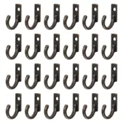 50PCS Key Hooks Decorative Wall Practical Vintage Hook Rustic Hook Door Hanger
