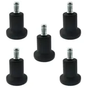 5PCS Swivel Fixed Wheel 2inch Replaces Office Chair Wheels Circlip Swivel