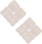 Ciieeo 2sets Outlet Covers 3-Prong Socket Protectors for Electrical Outlets Child Safety Socket Covers for Infants 45pcs*2