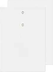 Blake Senses - White String and Washer Envelopes C5 (229 x 162mm) - Pack of 100 Qty - Premium Quality 180 GSM - Document Mailer - White Envelopes with String - Office & Business Supplies (SW624)