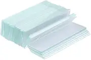 NC 50pcs Microscope Slide Cover Slips Prepared Slides for Microscope, Size: