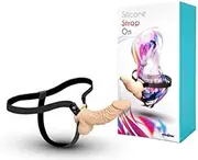 Strap On Pure Silicone Enlarger Penis Extender Growth SleeveSex Toys Dildo Adult Toys Strap On Sex Toys Realistic Dildos Vibrators For Woman Penis Extender Sex Toys For Women