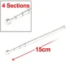 65mm-150mm Extended Rod 4 Sections Telescopic Antenna Aerial