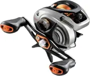 Daiwa CA80HS Right-Handed Grey/Orange Baitcasting Reel