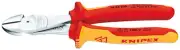 Knipex 7406180 High Leverage Diagonal Cutters Chrome Plated Insulted 1000V