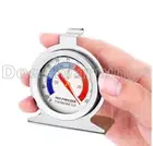 Useful Temperature Refrigerator Freezer Dial Type Thermometer Stainless Steel S