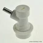 Disconnect White/Grey (PL barbed) for gas hose home brew cornelius kegging
