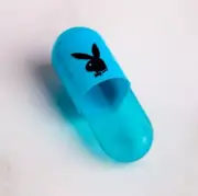 100 x Empty Gelatin Capsules Size 0 Joined - Blue Play caps