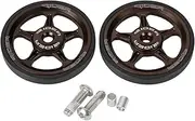 Easy Wheel EW1 Matte Brown Set of 2 147-41180