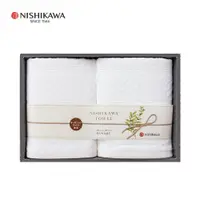 在飛比找誠品線上優惠-西川Nishikawa / 日本泉州有機棉毛巾禮盒 / 2枚