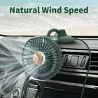 Portable Mini Car Fan Powerful Silent Fan 3 Speeds Settings 360° Rotation Ca FD5