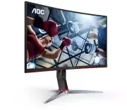 AOC 27' Curved QHD 1ms, 180hz ,VA Curved 1000R, Free-Sync Premium, HDR 10, VESA