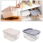 Food Container Storage 10L Bucket Kitchen Organization Moisture-proof Pantry for