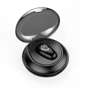4.1 Wireless Bluetooth Earphone With Charging Box Support Memory Connection and Hd Call(Black)