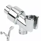 Soporte Para Cabezal De Ducha De Mano Para Montaje En Pared ABS chrome