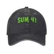 Classic Sum 41 Band Logo Baseball Cap Men Women SUM41 Punk Running Golf Fit Cap