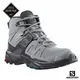 ├登山樂┤法國 Salomon 女 X ULTRA 4 GTX 中筒登山鞋 深礦灰/黑/軍藍 L41624900