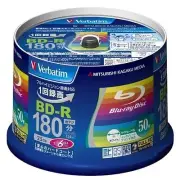 New 50 Verbatim Printable Blu-ray 25GB 6x blank BD-R Blank Disc Media 25GB Japan