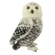 Snowy Owl - Hansa Realistic Stuffed Plush Animal Soft Toy 28cm