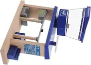 Airport Track Cars Car B Cars Garage Role Play Airplane Station Train Early Learning Role Play Airplane Station Driven Wood