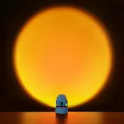 Sunset Projection lamp, Adjustable Bedroom Decor Night Light, (Blue, Sunset)