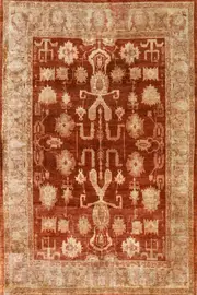 Tolidi - Uzbek Hand Knotted Wool Rug - 269x 214 cm by Cyrus Rugs