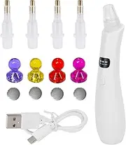 Rhinestone Applicator Tool - Gem Dotting Tool - Electric 3 Adjustable Suction Mode Replacement Tip Applicator Picker for Craft Jewelry Makeup Manicure
