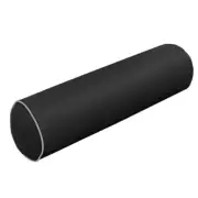 AD003 Medium 24x6 Contrast PipeTrim Bolster Pillow Cushion Insert Slip Cover Set