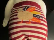 Red Striped Turkey Pants by Mud Pie, Size 6-12 Mos, NWT
