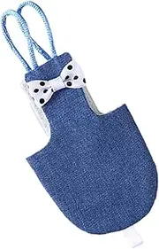 TOGEVAL Bird Clothing Accessories Reusable Parrot Diaper Flight Suit for Parakeets Pigeons Cockatiels