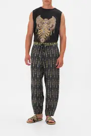 RELAXED DROPPED CROTCH PANT THEY CALLED HER NEFERTARI