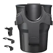 Walopola Car Cup Holder for Back Seat | Hangable Beverage Storage Rack - Interior Water Bottle Storage Rack, High Capacity Compatible Most Vehicles Air Vent Backseat