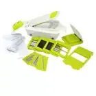 MegaChef 8-in-1 Multi-Use Slicer Dicer and Chopper with Interchangeable Blades